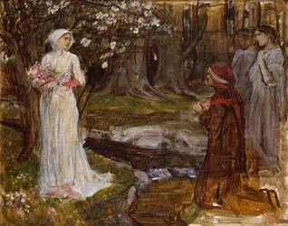 Dante en Beatrice, 1915