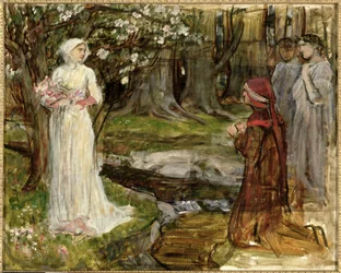 Dante en Beatrice, ca. 1916-17