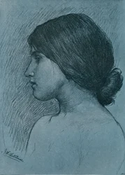 Studie van een Hoofd, c1899