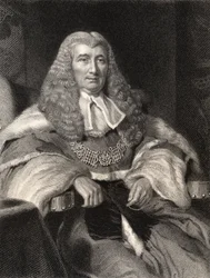 Charles Abbott, 1e Baron Tenterden, gegraveerd door W. Holl, uit 