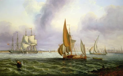 De Theems bij Woolwich
