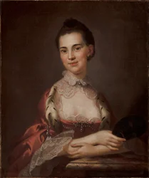 Portret van Anne Gibbes, mevrouw Edward Thomas, 1767