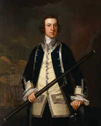 Portret van een Marineofficier, traditioneel bekend als Augustus Keppel (1725-86) c.1749