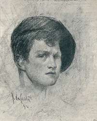 Zelfportret van John da Costa