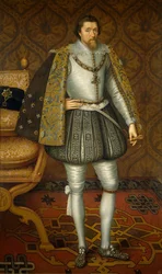 Portret van Koning James I van Engeland (1566-1625)