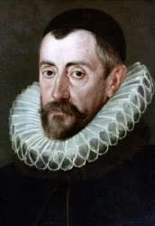 Sir Francis Walsingham (ca.1532-1590), Engelse politicus (schilderij door J.de Critz). Londen National Portrait Gallery