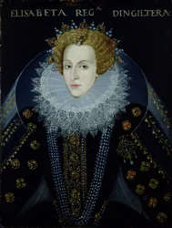 Portret van Koningin Elizabeth I (1533-1603)