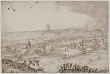 Panoramisch landschap