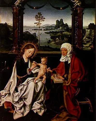 Madonna en Kind en St. Anna