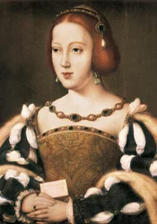 Portret van Eleonora van Oostenrijk