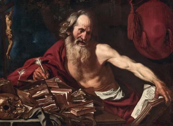 Sint Hiëronymus in zijn Cel, 1654