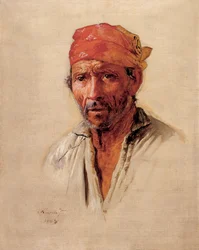 Studie van het Hoofd van een Caipira