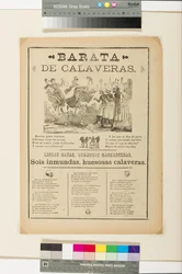 Affiche: Schedelverkoop, ca. 1890