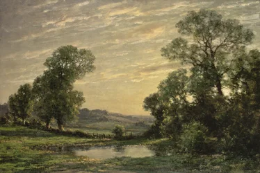 Landschap bij Arundel, Sussex