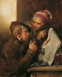 De krantenlezers