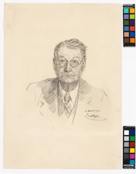 Zelfportret, Josef Engelhart