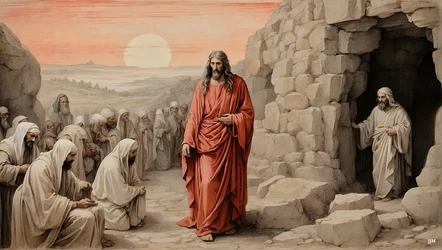 Jezus wekt Lazarus uit de dood