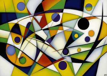 abstract: op wit-cirkels+schommels 5