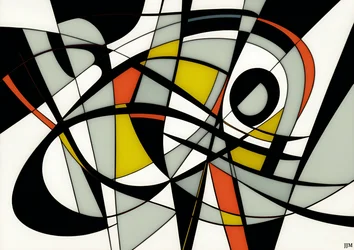abstract: op wit-schommels 2