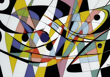 abstract: op wit-schommels 3