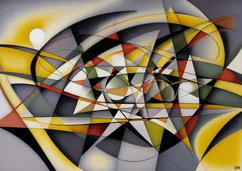 abstract: zilver-gele curve 5