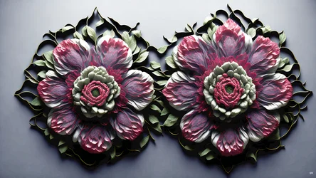 mandala: Pioenrozen-bloem elementen_02