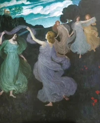 Dans van de elfen, 1888-1889
