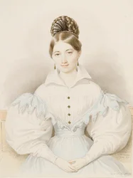 Portret van Anna Plochl