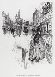 The Strand, bij Somerset House