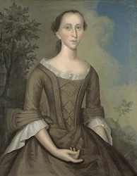 Mevrouw John Haskins (geboren Hannah Upham) 1759