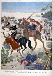Franse overwinning in de Sahara, 1900