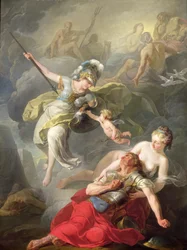 Strijd tussen Minerva en Mars, 1771