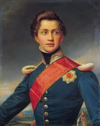 Portret van Otto, koning van Griekenland