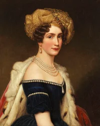 Prinses Augusta van Beieren 1788-1851, Hertogin van Leuchtenberg, ca 1825