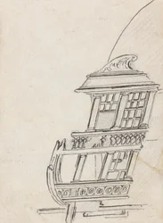 Decoratieve achtersteven