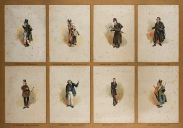 Acht Dickensiaanse Personages