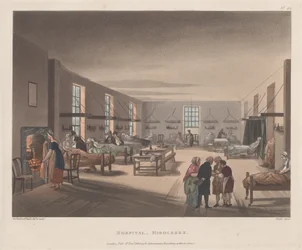Ziekenhuis, Middlesex, 1 april 1809