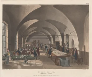 Stempelbureau, Somerset House, 1 juli 1809