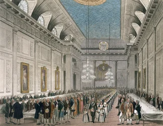 De optocht in Freemasons