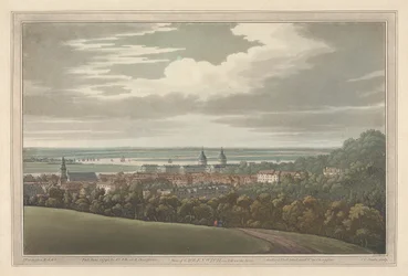 Uitzicht op Greenwich en de Rivier