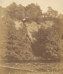 Bolton Priory. De stapstenen, 1850s