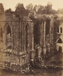 Fountains Abbey. De Refter en Keuken, 1850s