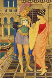 Een Romeinse Gladiator en zijn Dame