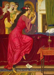 Sigismonda drinkt het gif