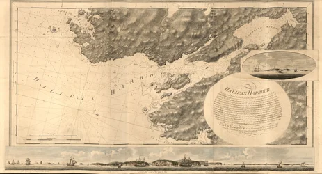 De kust van Nova Scotia; met de diversiteit van de kust en het landschap eromheen: de banken, rotsen, ondiepten, dieptes, enz. Met opmerkingen en aanwijzingen voor de navigatie en piloot.