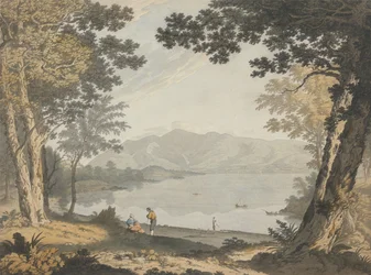 Uitzicht op Skiddaw en Derwentwater