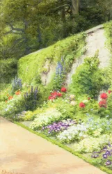 De tuin van de kunstenaar
