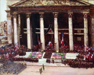 Staatsbegrafenis van Paul Doumer (1857-1932) 12 mei 1932