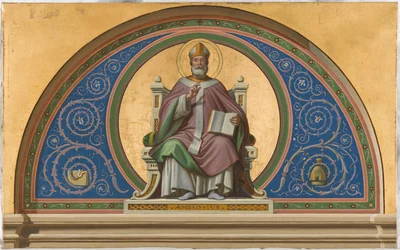 Schets voor de Saint-Ambroise kerk: Saint Ambroise