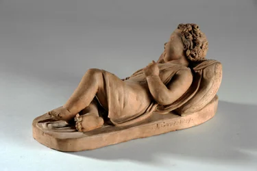 Maquette voor Jane Gott als een Baby in het Bos